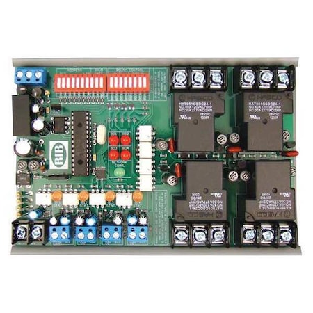 Functional Devices-Rib RIBMW24B-44-BC - BACnet MS/TP Network Relay,Track Mount