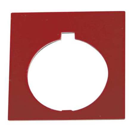 Eaton HT8SP77 - Blank Legend Plate,White/Red or Black