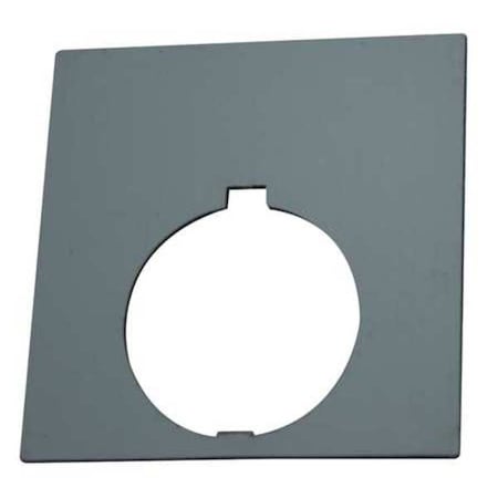 Eaton HT8SP76 - Blank Legend Plate,Black/White or Silver