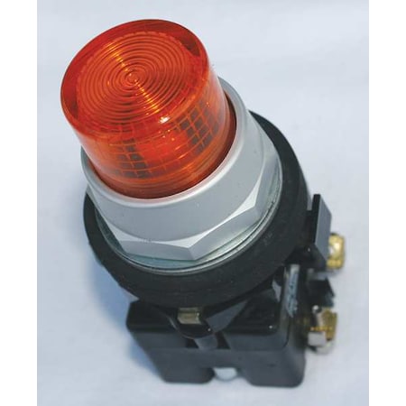Eaton HT8BA - Pilot Light Lens, 30mm, Plastic, Amber