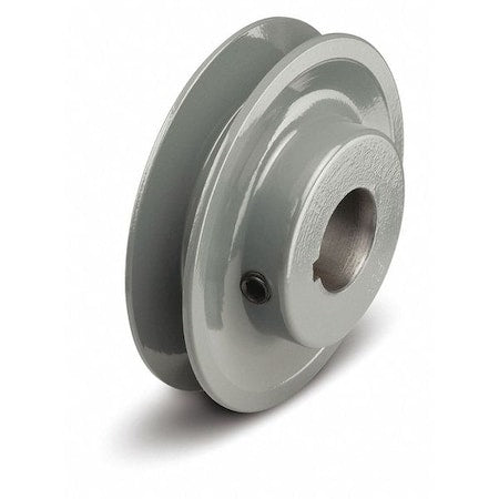 Tb Woods BK3634 - 3/4 in Fixed Bore 1 Groove V-Belt Pulley 3.75 in OD