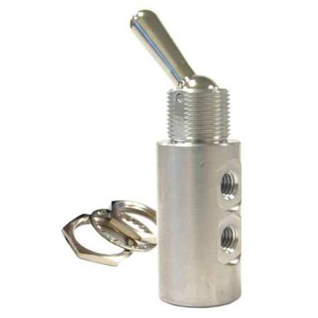 Pneumadyne C032021 - Manual Air Control Valve, Toggle, SS