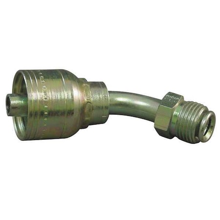 Eaton Aeroquip 1AA5MFA6 - Crimp Fitting,45 deg.,3/8" ID,1/2",M