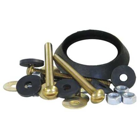 Kissler 68-7246 - Tank to Bowl Kit, Brass/Rubber, Unvrsl Fit