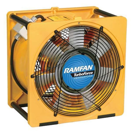 Ramfan EFi150 - Conf.Sp. Fan,Duct 16 In,1-1/2 HP,115 V