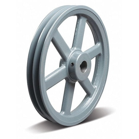 Tb Woods 2BK1101716 - V-Belt Pulley,Cast Iron,10.75" O.D.