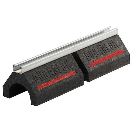 Dura-Blok DB20 - Pipe Support Block,20.2"Lx6"W Base,5"H