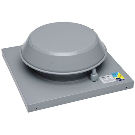 Fantech 56270 - Steel 15.5"Dia, 8"H Roof Fan w.Motor