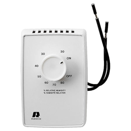 Fantech 56346 - Dehumidistat, 20-80%, 120 V AC, SPST