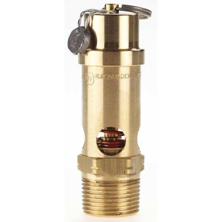 Conrader SRV530-3/4-200 - Safety Valve,Soft Seat,3/4 In,200 PSI