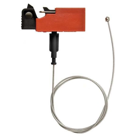 Brady 65815 - SINGLE POLE SNAP ON BREAKER LOCKOUT,PK6