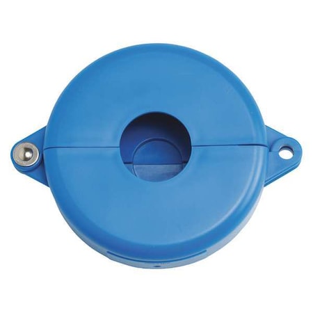 Brady 65586 - Gate Valve Lockout, Fits Sz 2-1/2 to 5, Color: Blue