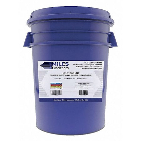Miles Lubricants MM2001103 - Mineral Based Cutting Fluid,5 gal.,Pail