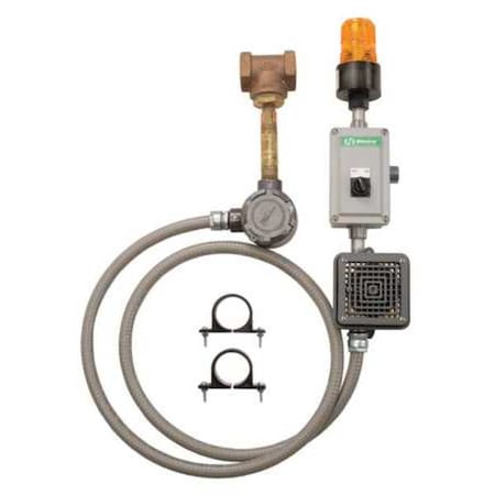 Haws 9001 - Emergency Indicator Alarm, Brass, Silver, For Use With, Eyewash, Shower