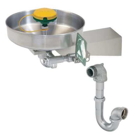 Haws 7360BTWC - Plumbed Eyewash, Wall Mount, Plumbed, 9 in H., 15 in W