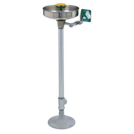Haws 7361-7461 - Plumbed Eyewash, Floor Mount, Plumbed, 38 in H., 15 in W