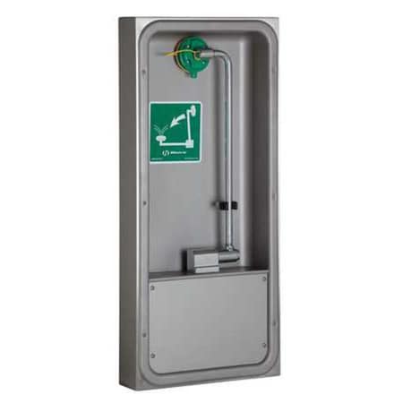 Haws 7655WCSM - Plumbed Eyewash, Wall Mount, Plumbed, 32 1/2 in H., 14 1/2 in W