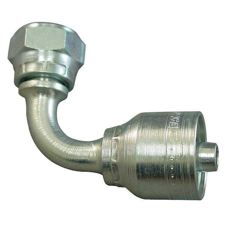 Eaton Aeroquip 1A12DSB8 - Hose Fitting,Metric Heavy,90,1/2,M24 X1.5