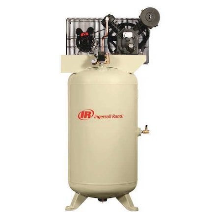 Ingersoll-Rand 2340N5-V-200/3 - Electric Air Compressor, 5 hp, 2 Stage