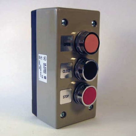 Relay And Control 3BXT - Surfce Mnt Cntrl Station,3-Button,Nema 4