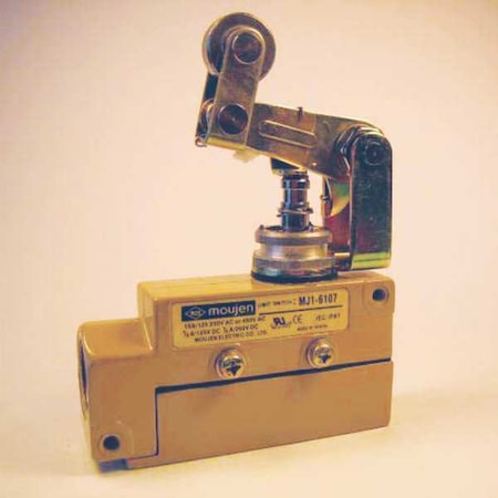 Moujen MJ1-6107 - Heavy Duty Limit Switch, Lever, Roller, SPDT