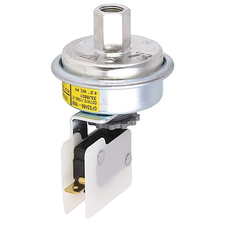 Lennox 33J88 - Pressure Switch,4-1/2" SPST