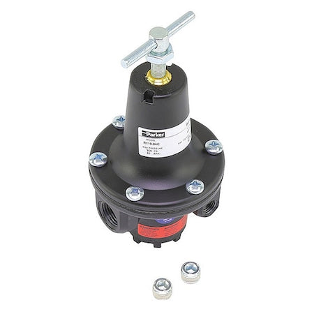 Watts R119-04C - Pressure Regulator,Zinc,NPT,150 scfm