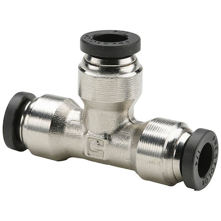 Parker 164PLP-8 - Union Tee, Brass, Silver