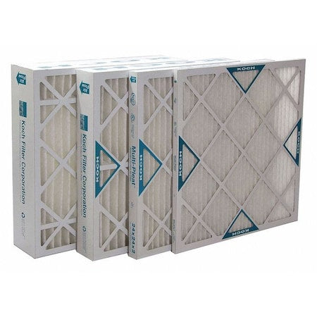 Koch Filter 102-714-022 - 24x24x2 Pleated Air Filter, High Capacity, Synthetic, MERV 13