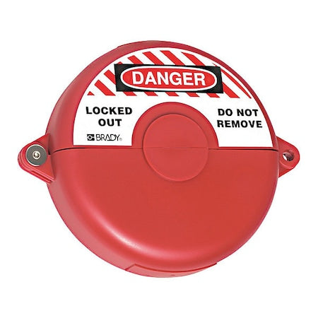 Abus 365 - V307 Gate Valve Lockoout 5-6.5" Red