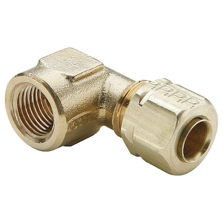 Parker 170CA-4-2 - Elbow, Brass, Comp. 1/4 in, MNPTF 1/8 in