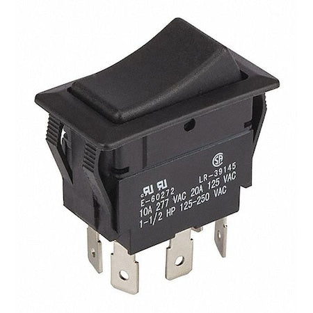Nsi 77040RQ - Rocker Switch Maintained Dpdt On-On