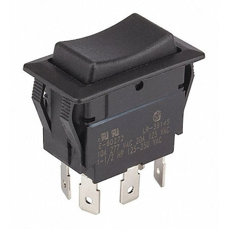 Nsi 77060RQ - Rocker Switch Maintained Dpdt On-Off-On