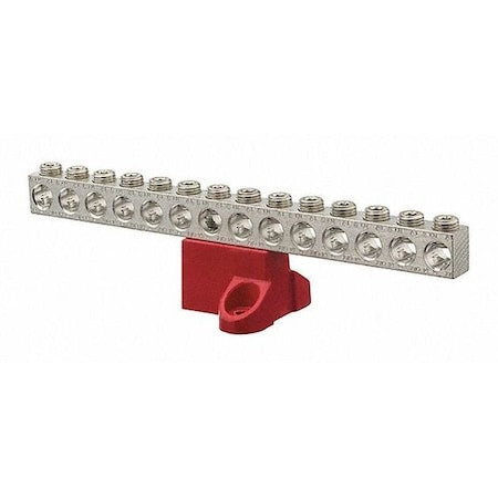 Polaris GBA20-14 - Isolated Ground Bar, Electrical Enclosures, 600 V