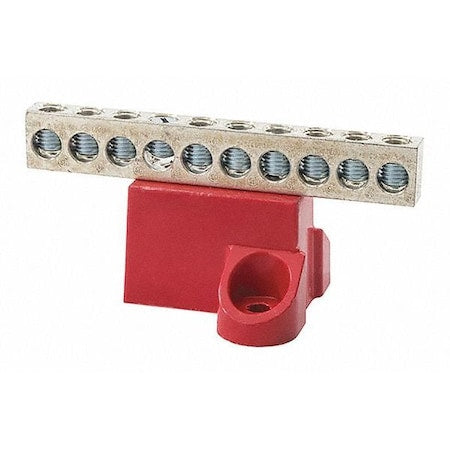 Polaris GBA2-10 - Isolated Ground Bar, Electrical Enclosures, 600 V
