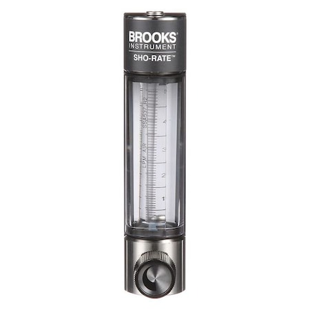 Brooks 1250AD6053ALSVV - Flowmeter,Air,.2 to 5 LPM,Glass