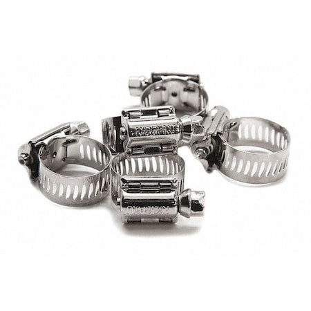Foreverbolt FBHCLP6P5 - S/S,Hose Clamp,w/ NL-19,No 6,PK5