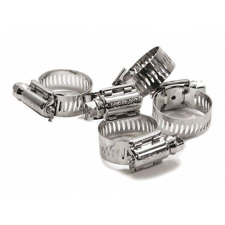 Foreverbolt FBHCLP10P5 - S/S,Hose Clamp,w/ NL-19,No 10,PK5