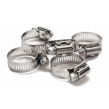 Foreverbolt FBHCLP16P5 - S/S,Hose Clamp,w/ NL-19,No 16,PK5