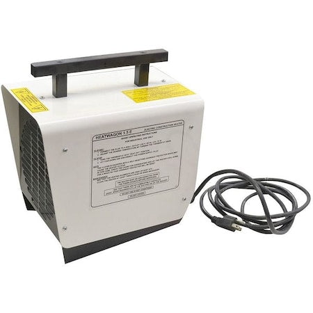 Heat Wagon P1500 - Electric Forced Air Heater, 5100 Btu H, 13" L