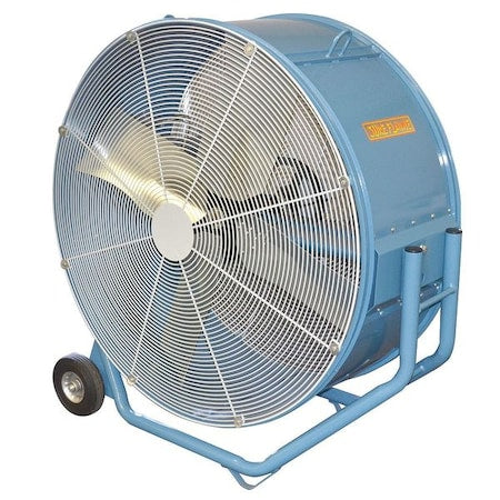 Sure Flame FN42 - Drum Fan, 42 in Blade Dia, 50 in H x 24 in W, 1 Phase, 115 V
