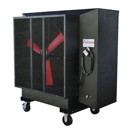 Swampness Monster SWMP-36-B-120 - Portable Evaporative Cooler, 10,000 cfm, 120 V, 36 in