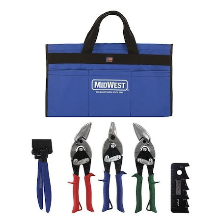 Midwest MWT-HVACKIT01 - Preferred HVAC Tool Kit,5 pcs.