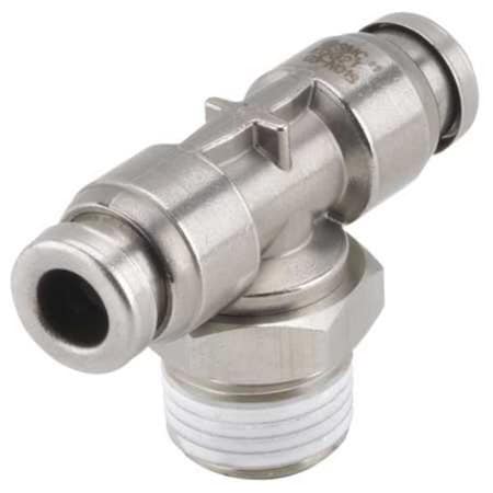 Smc KQG2T07-N01S - 1/8" x 1/4" Tube x MNPT SS Male Branch Tee