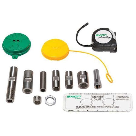Haws AX13 - Eyewash Station, Stainless Steel (Connecting Hardware), Green, For Use With, Shower