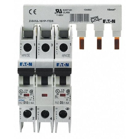 Eaton Z-SV/UL-16/2P-2TE/6 - Busbar, 80 A, 690 V, 2 Phase