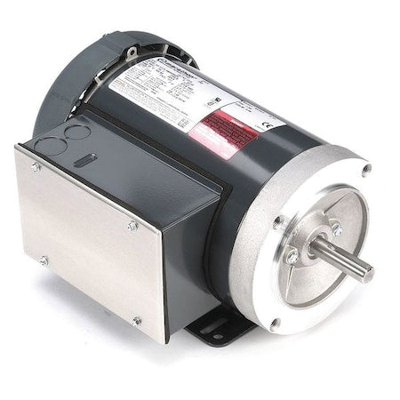 Leeson 056B34F5327 - Capacitor-Start/Run General Purpose Motor, 2 hp HP, 115/208-230 V AC Voltage, 56 HC Frame