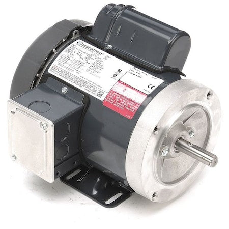 Leeson 056C11F5302 - Capacitor-Start General Purpose Motor, 1/4 hp HP, 115/208-230 V AC Voltage, 56 C Frame