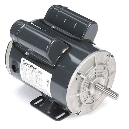 Leeson 056B17T5303 - Capacitor-Start/Run Belt Drive Motor, 1 HP, 56 Frame, 115/230 V AC Voltage, 1,725 Nameplate RPM