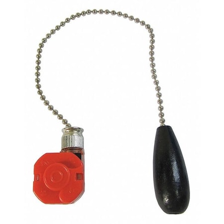 Dayton VEPULLCSG - Pull Chain Switch, Off/On/On/On, SP3 T